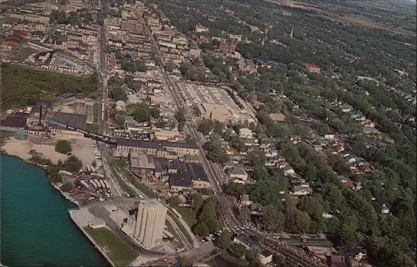 Holland,MI Aerial View Ottawa,Allegan County Michigan The L. L. Cook Company