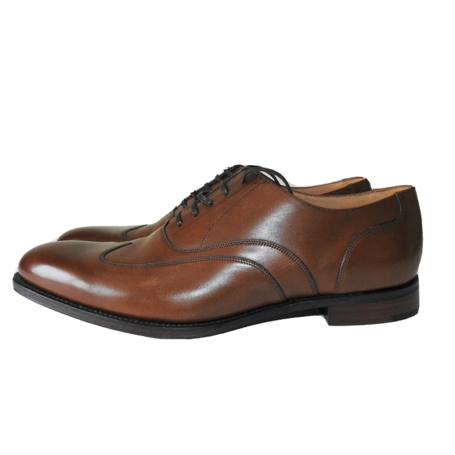 Loake Warminster scarpe in pelle marrone chiaro 9,5 UK