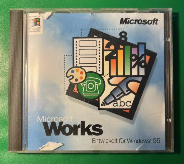 Microsoft Works 95. CD