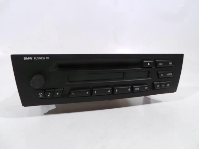 2006 Bmw 1 Série Radio Stéréo Bmw Business Cd Radio 6962296 *Nécessite Un Code