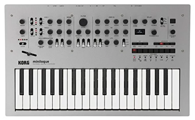KORG MINILOGUE Polyphon Analog Synthesizer W/Abtastung # Neu Japan
