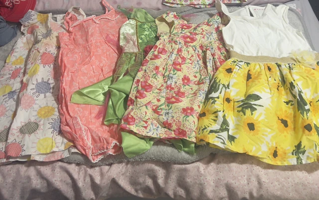 Girls bundle of dresses clothing age 3-4 years