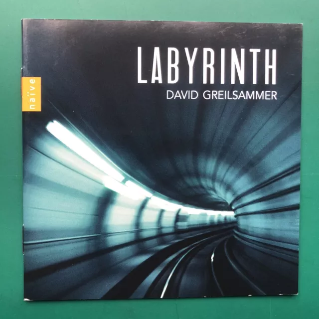 David Greilsammer LABYRINTH Classical Piano CD Digipak Satie, Janacek, Scriabine 3