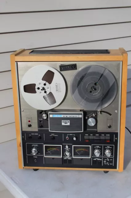 AKAI GX-370D REEL To Reel Tape Deck For Parts Or Repair Only Read See Video  $119.97 - PicClick