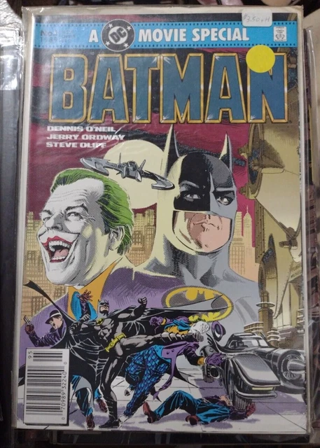 BATMAN a dc movie special # 1 1989 michael keaton jack nicholson NEWSTAND VARIAN