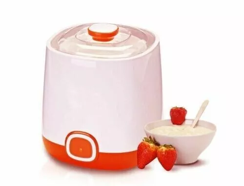 Yogurtiera Elettrica Macchina per lo Yogurt Automatica Capacità 1LT 20W HOOMEI