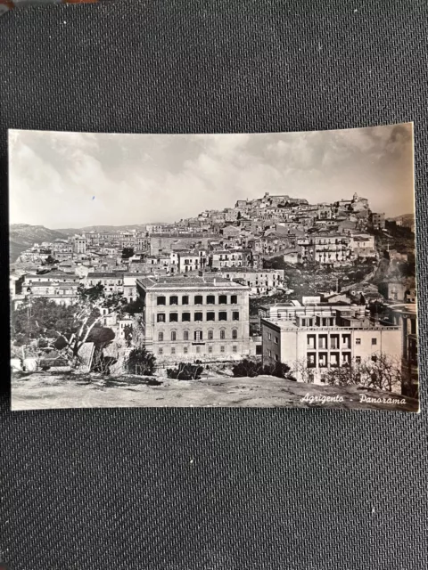 Cartolina  Agrigento  Panorama Non Viaggiata