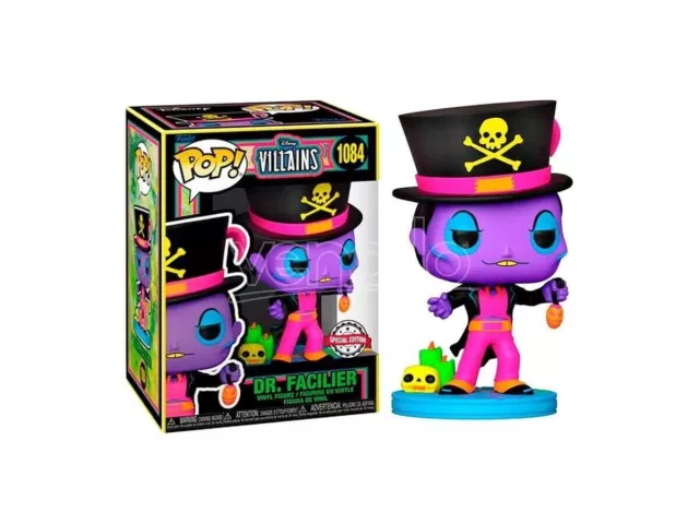 Funko Pop Disney Villains Dr. Facilier Blacklight Sonderedition 1084