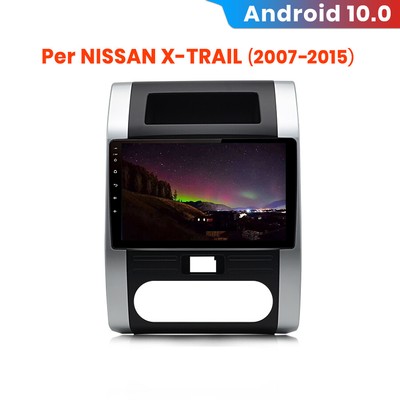 DAB Per Nissan X-Trail T31 2007-2015 Autoradio 10"Android10.0 Navigatore GPS WIFI 