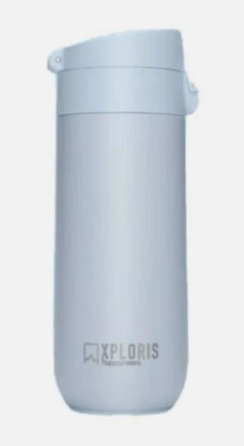 Tupperware Exploris TUPPERWARE XPLORIS EXPLORIS Insulated Thermal Flask Light Blue 460ml ...