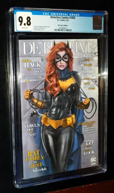 CGC DETECTIVE COMICS #1050 KRS Comics Variant C 2022 DC Comics CGC 9.8 NM/MT