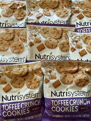 🙂10 Nutrisystem SNACK Toffee Crunch Cookies Mejores para: 2023