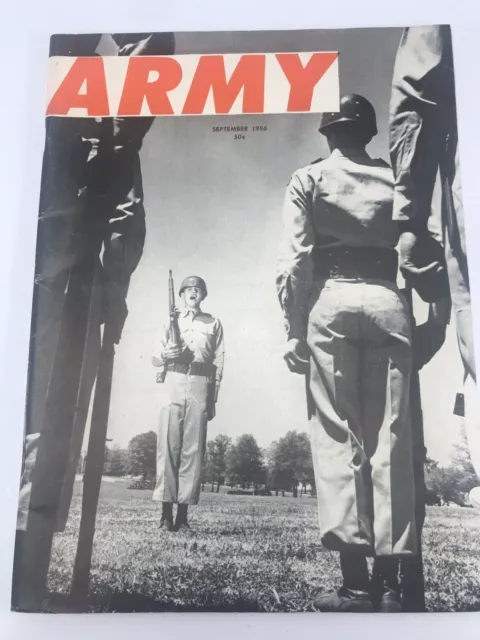 1956 ARMY Magazine September United States Army Vol 7 NO 2