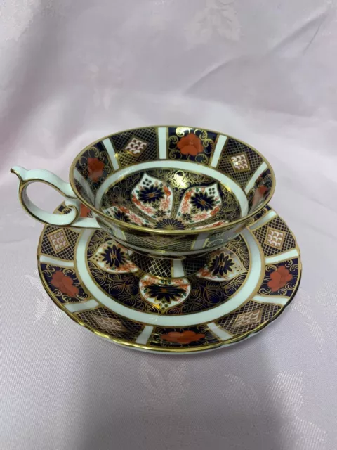 royal crown derby imari tea cup and saucer ✅ 227