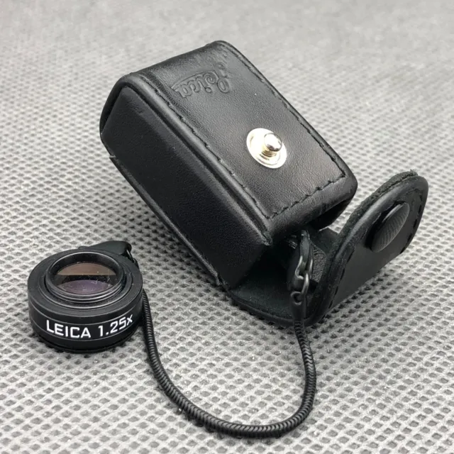 Lupa visor Leitz Leica 12004 1,25x