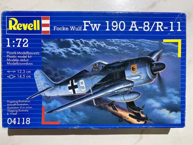 Revell 04118, Fw 190 A-8/R-11, Focke Wulf, 1/72, neu