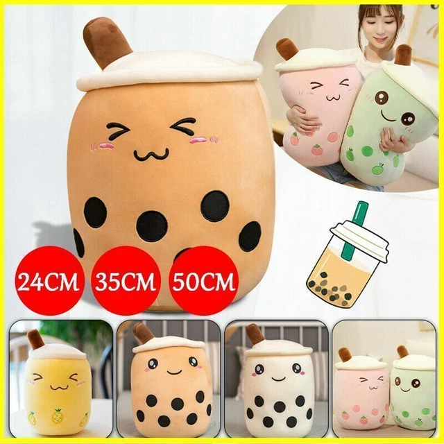 BUBBLE TEA BOBA Cup Squishmallow Cute Soft Gift Plush Toy Soft Kawaii