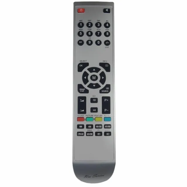 Neuf RM-Series TV Télécommande pour Linetech LT1595T09