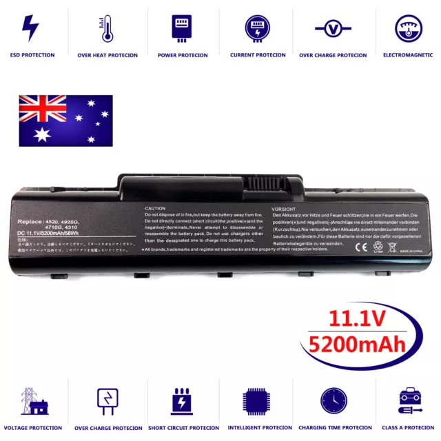 Battery for Acer Aspire 4535-5093 5536-5165 5536-5411 5542-5416 5740-13 Laptop