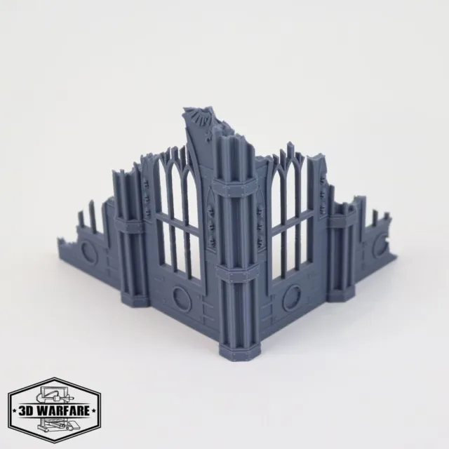 Small Gothic Ruin Scenery Scatter Terrain For 28mm Tabletop Miniature Wargames