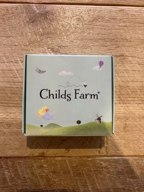 Childs Farm body wash, bedtime bubbles & moisturizer 30ml of each - Brand New