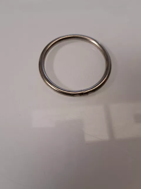 O Ringe Durchmesser 40mm Drahtstärke 4mm nickel 25 Stck