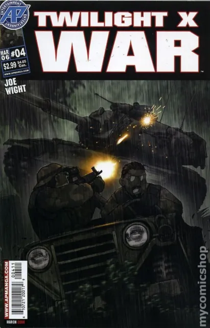 Twilight X War #4 FN 2006 Stock Image