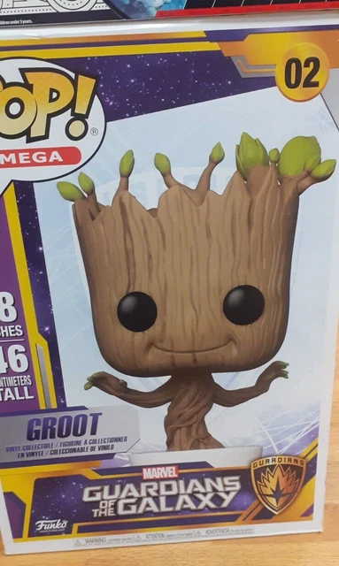 Funko Pop! Marvel: Guardians of The Galaxy - 18 Groot, Super Sized Figure