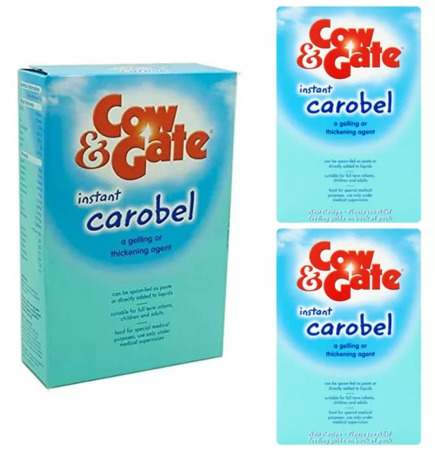 Cow & Gate Instant Carobel Thickening Agent 135g- Pack  3