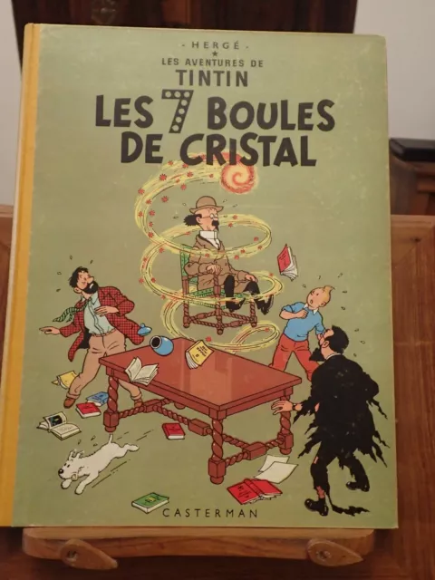 BD Tintin"Les 7 boules de cristal" B26