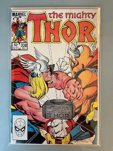 The Mighty Thor(vol. 1) #338 - 2nd App Beta Ray Bill - Marvel Key Issue