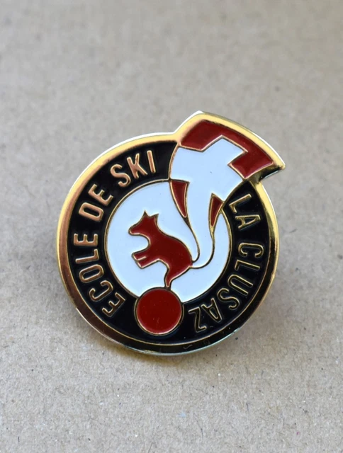 Broche Insigne Ski ESF Test International I Ecole de Ski Francais par Decat