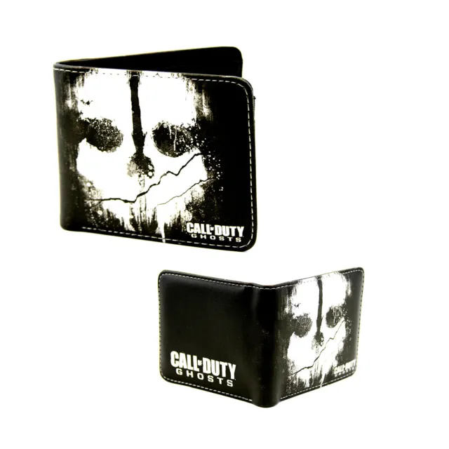New Ghosts CALL OF DUTY BiFold Wallet Standard Size Credit Card Billfold