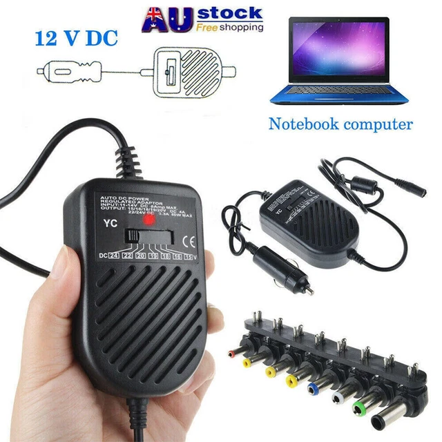 Universal Car Charger Power Supply Adapter For Asus Acer Dell HP Notebook Laptop