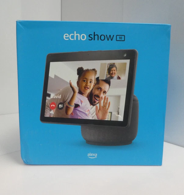 AMAZON ECHO SHOW 10 (3rd Gen) HD Smart Display w/ Motion & Alexa