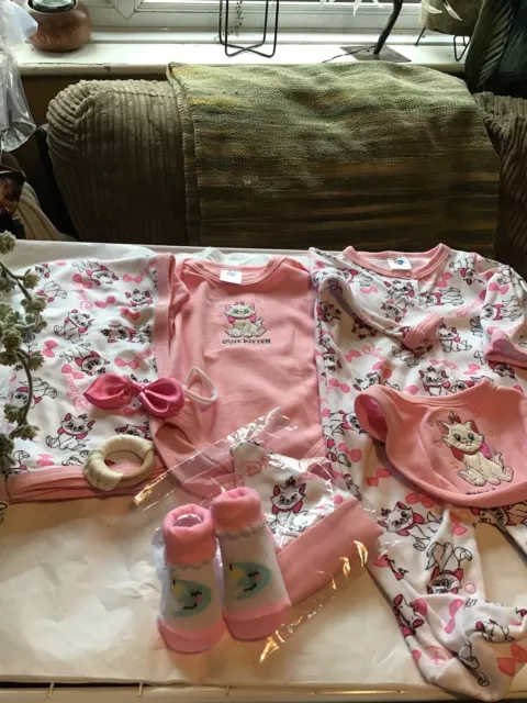 baby girl clothes 0-3 months bundle new