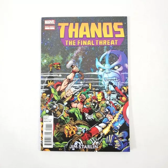 Thanos: The Final Threat #1 One-Shot Marvel Comic Book Jim Starlin 2012