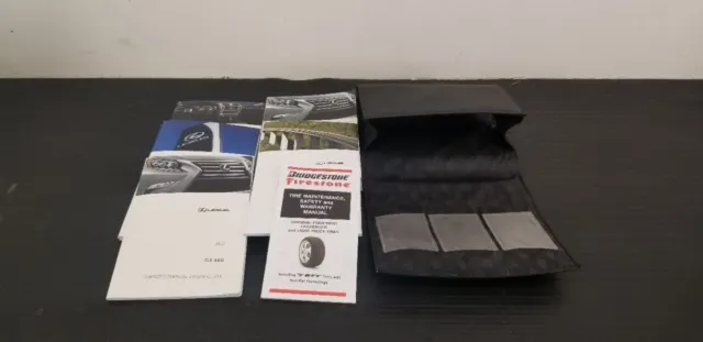 2017 Lexus GX460 Owners Manual W/Lthr Case OEM