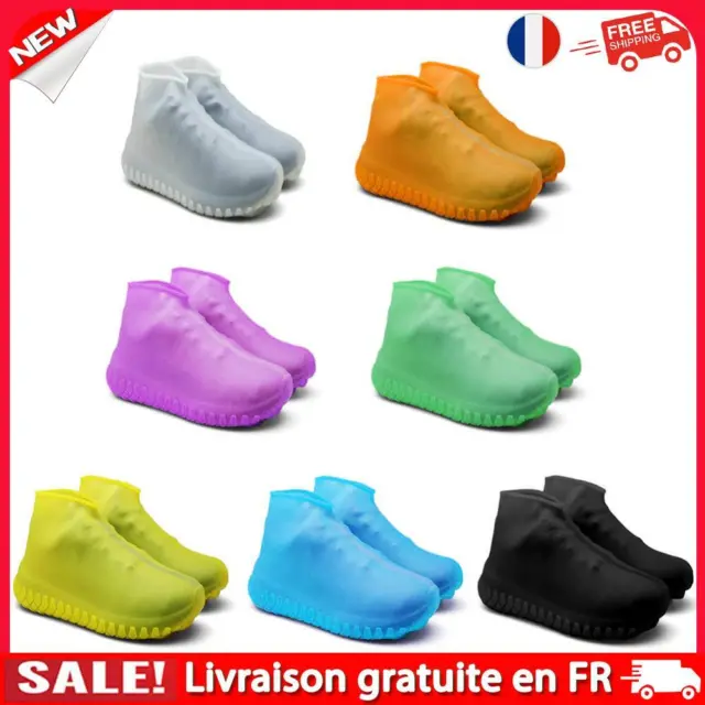 Outdoor Silicone Non-slip Shoe Cover Rain Waterproof Thick Overshoe Boot Protect