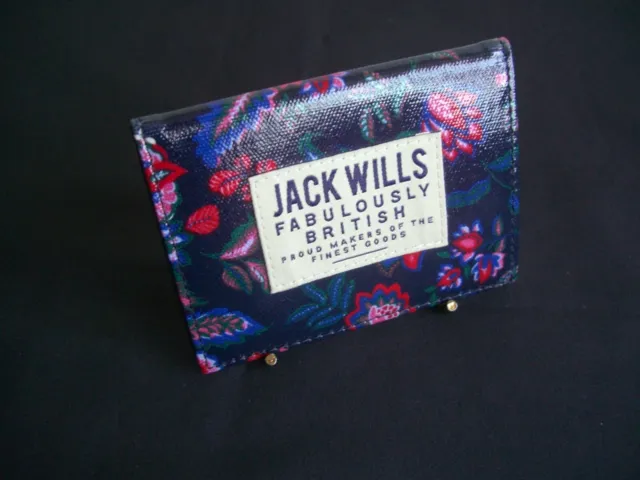 Jack Wills Bifold Id Card Wallet New Multicoloured