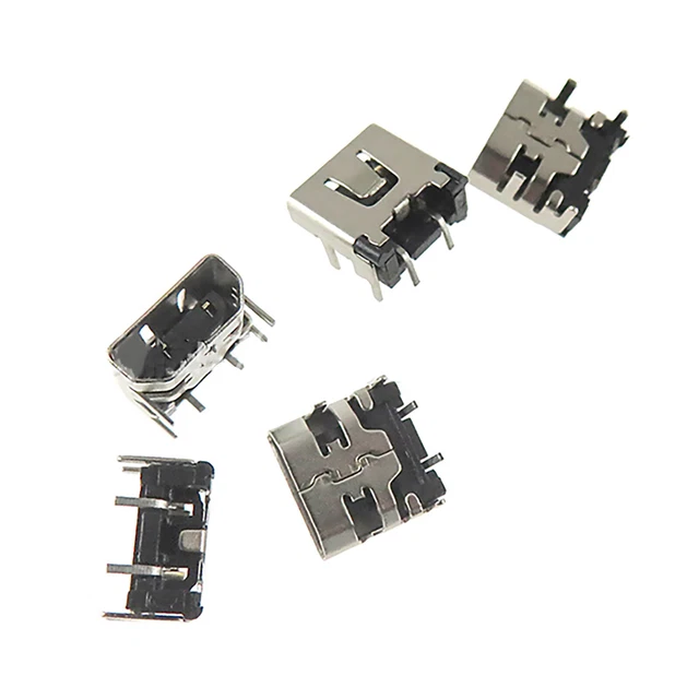 5Pack Power Jack Port Dock Charging Charger For Nintendo NDSL Repkacement Parts