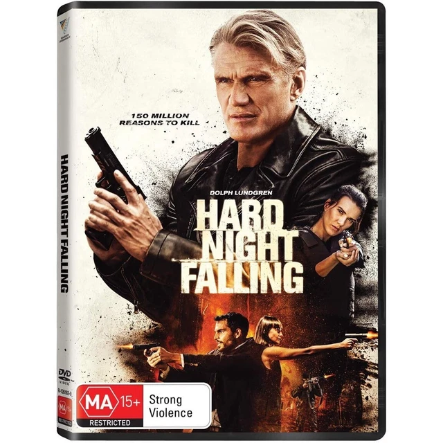 Hard Night Falling (DVD, 2019) PAL Region 4 (Dolph Lundgren) BRAND NEW / SEALED