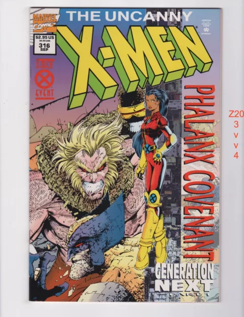 Uncanny X-Men #316 1st Monet St Croix Foil variant VF/NM 1963 Marvel z2034
