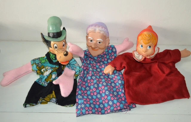 4 Marionnettes Poupées De Bali (23 Cm) Sur Socles + Tableau 36x40cm – Vintage 1994