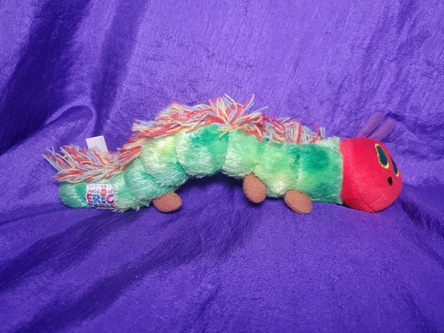 2007 VERY HUNGRY Caterpillar Plush The World of Eric Carle 10" Stuffed ...