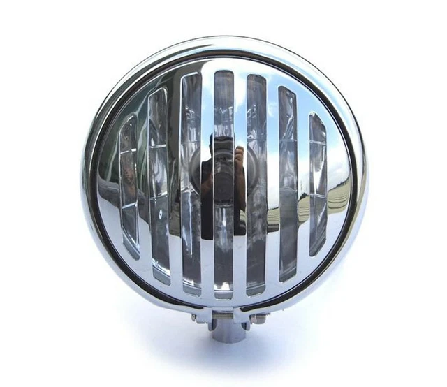 Feu Avant Led Chrome 70mm phare vélo cruiser chopper américain VTT