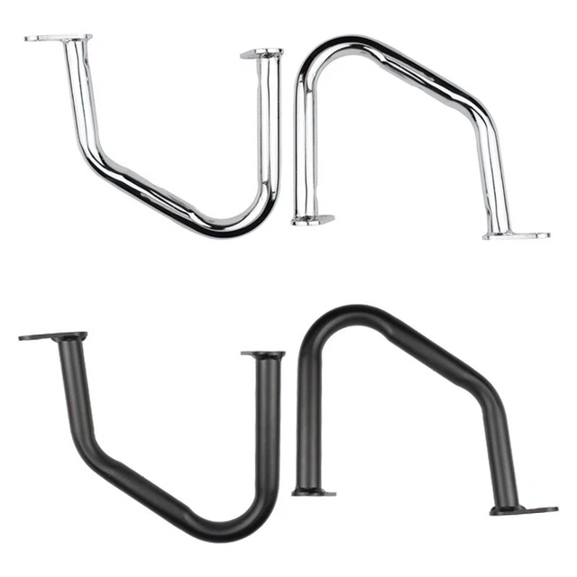 2PCS Universal Modified Engine Guard Crash Bar Motorcycle Iron Frame Protector