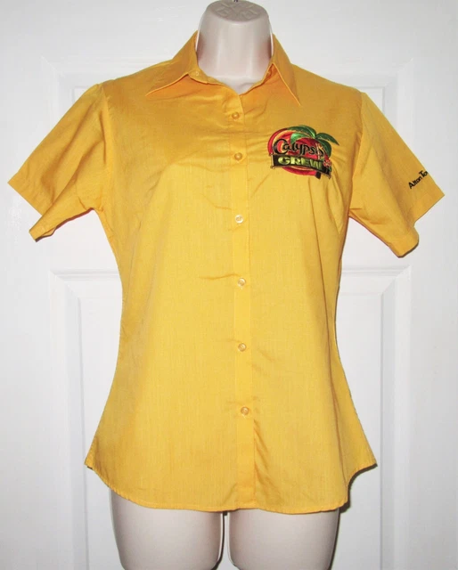 ALTON TOWERS STAFF Uniform Calypso Crew Ladies Theme Park Work Shirt