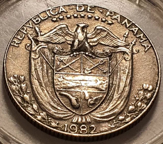 Panama, 1/4 Balboa, 1982