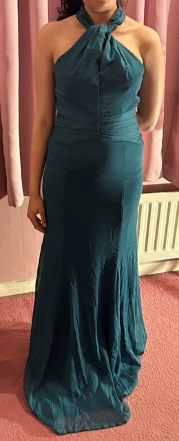 Lipsy green outlet maxi dress